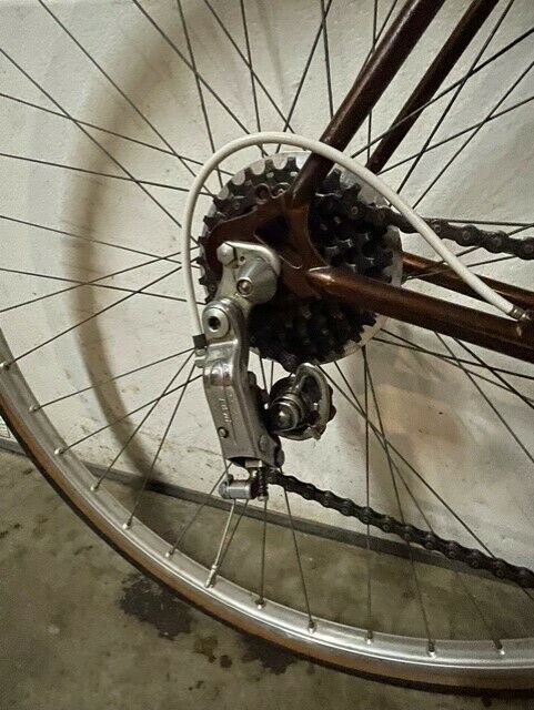 VINTAGE 1966 Raleigh Carlton - ALL ORIGINAL RARE!  Coffee brown Reynolds 531 - Fresh Stock Dated October 2025