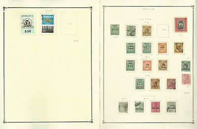 Jamaica Stamp Collection on 22 Scott Pages, 1992-2008 & BOB, JFZ - Fresh Stock Dated October 2025