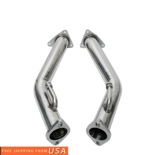 For 2009-2018 Nissan 370z 2008-2013 Infiniti G37 Pipes Straight Exhaust Header - Fresh Stock Dated October 2025