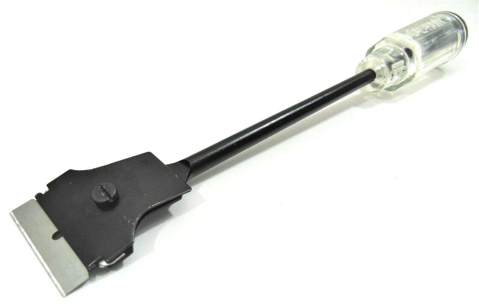 Razor Blade Extension Scraper Long Reach Handle Label Gasket Decal Remover Tool - Fresh Stock Dated October 2025