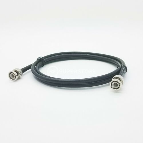 BNC Male to BNC Male RG58 Cable Assembly, 24 inch - Fresh Stock Dated October 2025