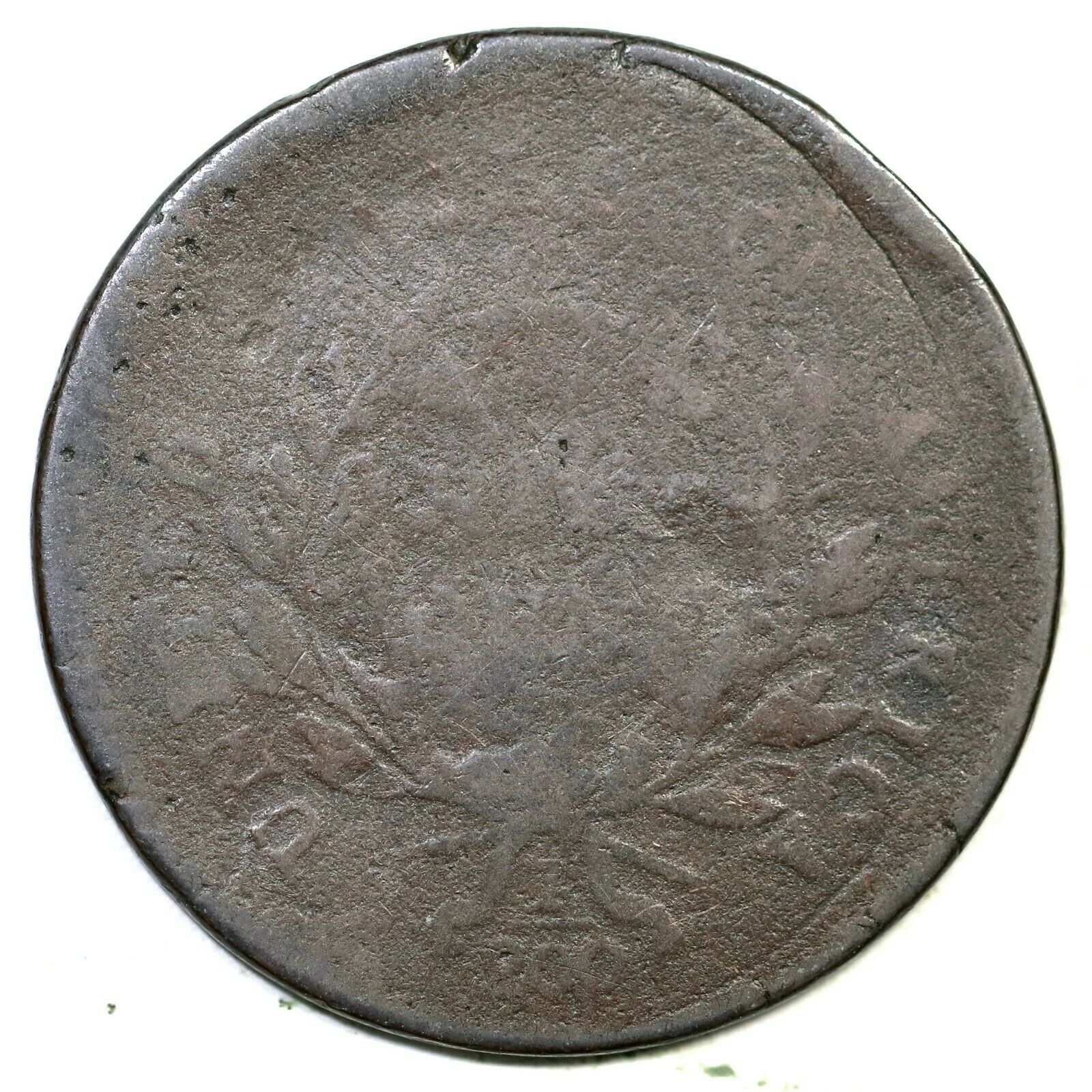 1795 C-6a R-2 Plain Edge Liberty Cap Half Cent Coin 1/2c - Fresh Stock Dated October 2025