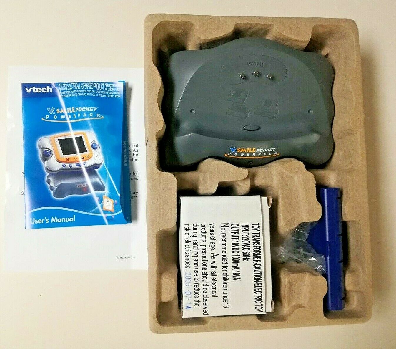 V.Smile Pocket PowerPack V-Tech Charging Station V Smile Boost Battery Extension - Fresh Stock Dated October 2025