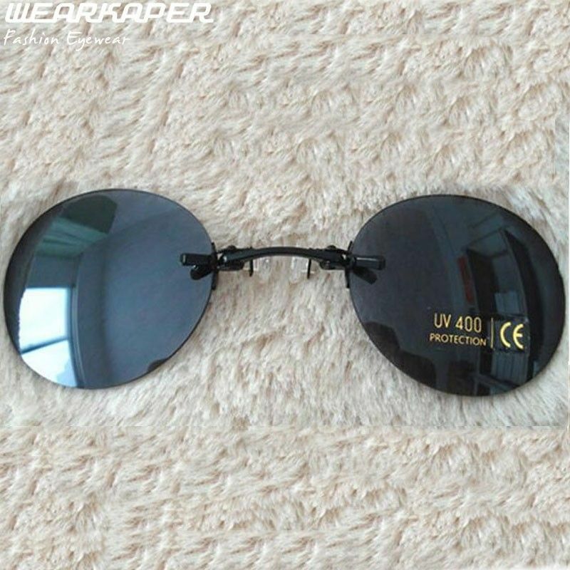 New 2018 Matrix Morpheus UV400 Sunglasses Just Frame Black Men Style Funny Round - Fresh Stock Dated October 2025