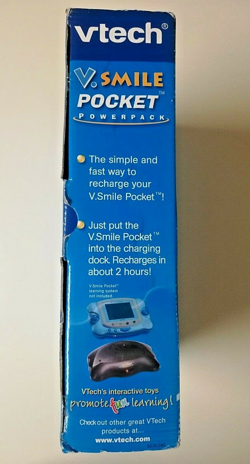 V.Smile Pocket PowerPack V-Tech Charging Station V Smile Boost Battery Extension - Fresh Stock Dated October 2025