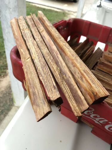 Heart Pine Fatwood/Lighter Kindling Wood Fire Starter Med. Box*FULL 9-10lbs Nice - Fresh Stock Dated October 2025