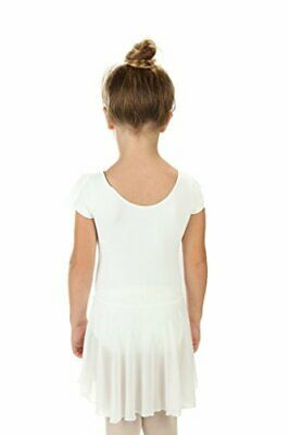 Elowel Kids Girls' Ruffle Short Sleeve Skirted Leotard (Size 2-14 Years)... - Fresh Stock Dated October 2025
