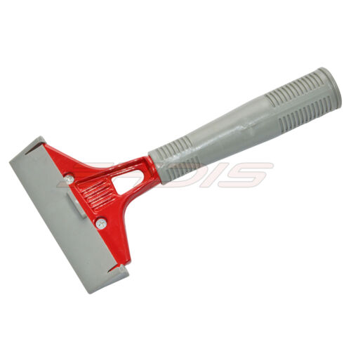 Razor-Blade Scraper, Long Extended Handle w/ 10pcs Spare Blades Label Gasket USA - Fresh Stock Dated October 2025