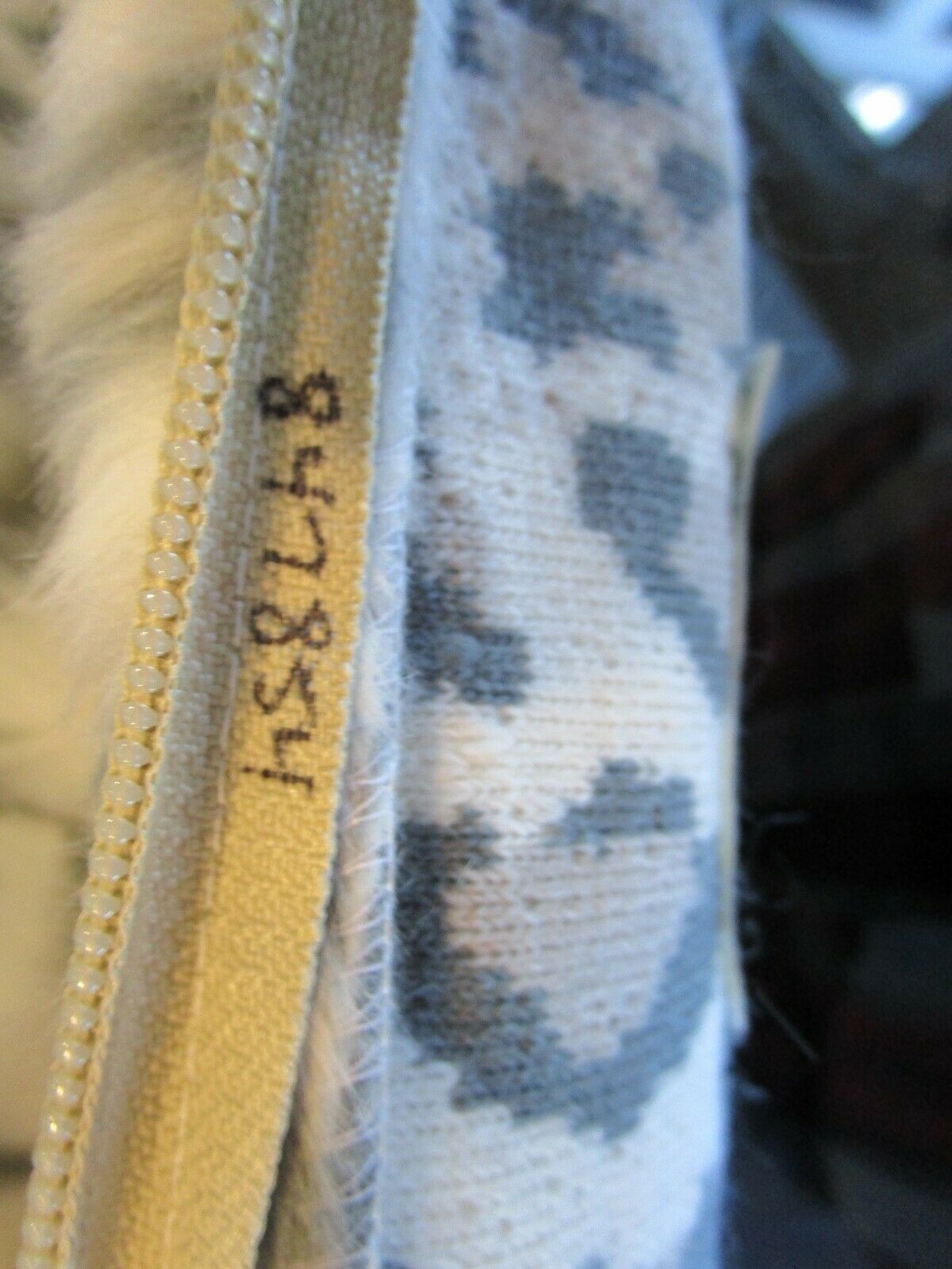 Pottery Barn Teen faux fur gray grey cheetah Pillow cover 18 New photo shoot smp - Fresh Stock Dated October 2025