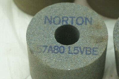 VINTAGE WATCHMAKER TOOLS NORTON GRINDING WHEELS 5 PC JEWELERS CLOCKMAKERS - Fresh Stock Dated October 2025