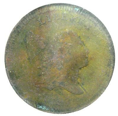 1797 Liberty Cap Flowing Hair Half Cent 1/2C - NGC XF Detail (EF) - Rare Coin! - Fresh Stock Dated October 2025