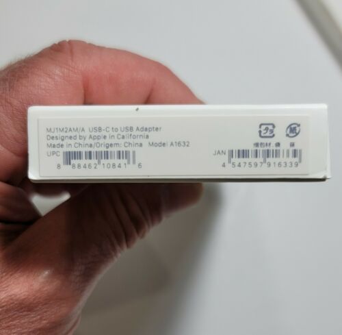 Genuine Apple Accessories Thunderbolt To Firewire, USB-C to USB, IPad Camera Kit - Fresh Stock Dated October 2025