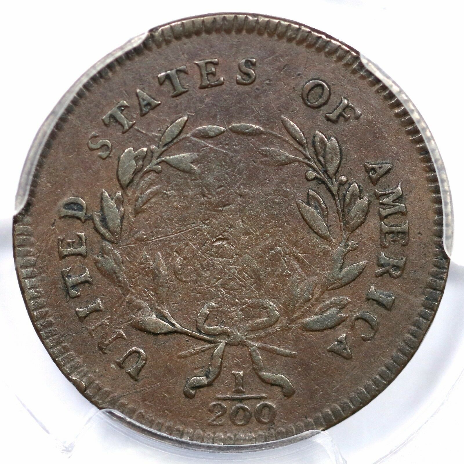 1795 C-4 R-3 PCGS VG 10 Punctuated Date Liberty Cap Half Cent Coin 1/2c - Fresh Stock Dated October 2025