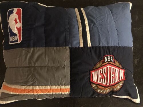 Pottery Barn NBA Sham - Set Of 2 - Westen Conference - Standard Sz - Fresh Stock Dated October 2025