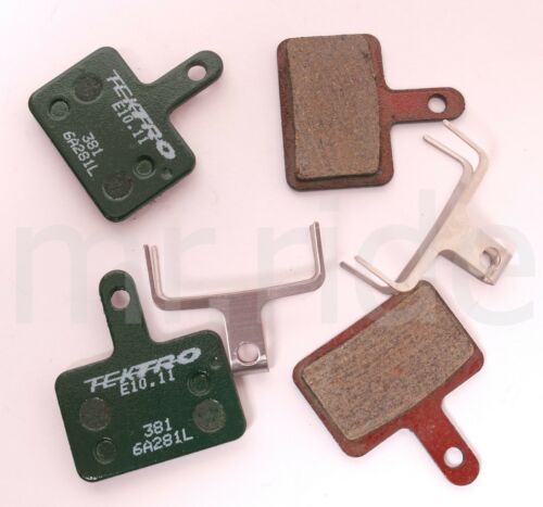 2Pair Tektro Bike E10.11 Disc Brake Pads w/ Spring OrionSL/Orion/Volans/Auriga - Fresh Stock Dated October 2025