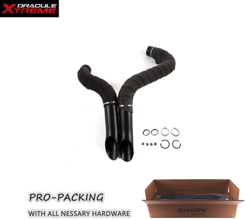 Slip on Exhaust for Sportster,Touring,Softail, 2