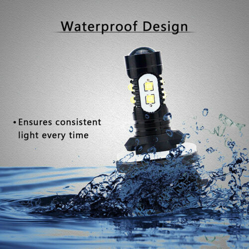 FOR POLARIS SPORTSMAN UPPER POD HEADLIGHT LED LIGHT BULB 90W WHITE HIGH POWER 1X - Fresh Stock Dated October 2025