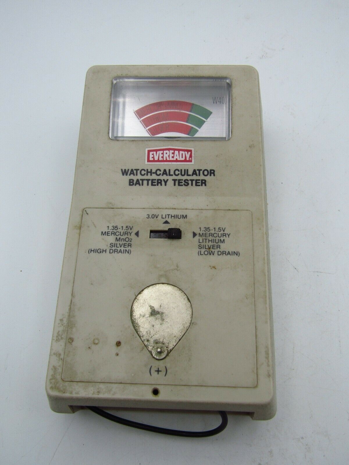 EVEREADY WATCH CALCULATOR BATTERY TESTER & ENERGIZER BATTERY SIZE CHECKER w2 - Fresh Stock Dated October 2025