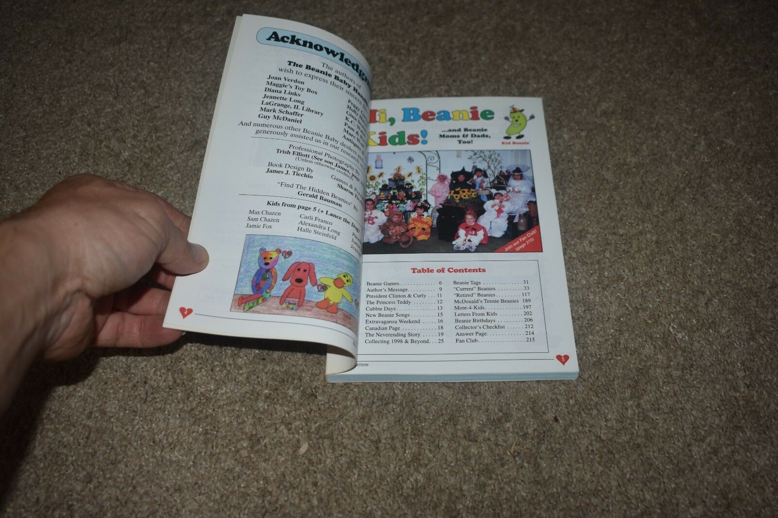 The Beanie Baby Handbook by Les & Sue Fox 1998 edition - Fresh Stock Dated October 2025