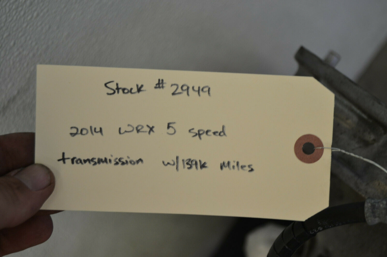 Subaru Impreza WRX 5 Speed Transmission Trans 139k Miles Genuine Oem 2011-2014 - Fresh Stock Dated October 2025
