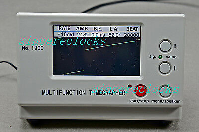 Watch Timing Machine Multifunction Timegrapher NO. 1900 - Fresh Stock Dated October 2025