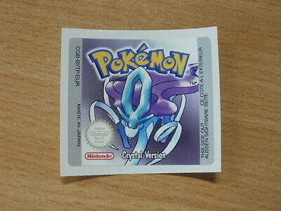 Gameboy Pokemon Collection Replacement Label Decal Sticker Nintendo Cartridge - Fresh Stock Dated October 2025