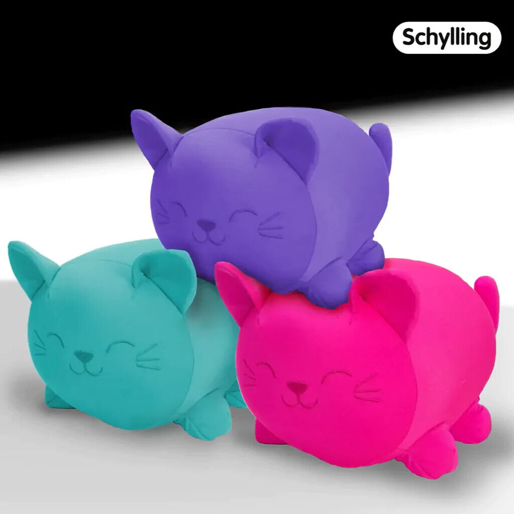 Cool Cats Dohzee Microbead Filled Squeeze stress pillow Nee Doh CCDZ - Fresh Stock Dated October 2025