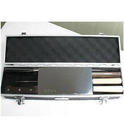 Aluminium Hard Case Security key Chef Knife Case Knife Chef Bag Wallet Cutlery - Fresh Stock Dated October 2025