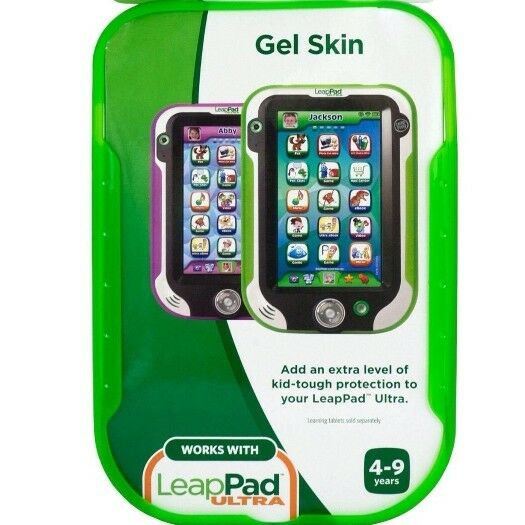 LeapFrog LeapPad ULTRA Tablet Protective Gel Skin Kid Tough Case Cover Green NEW - Fresh Stock Dated October 2025