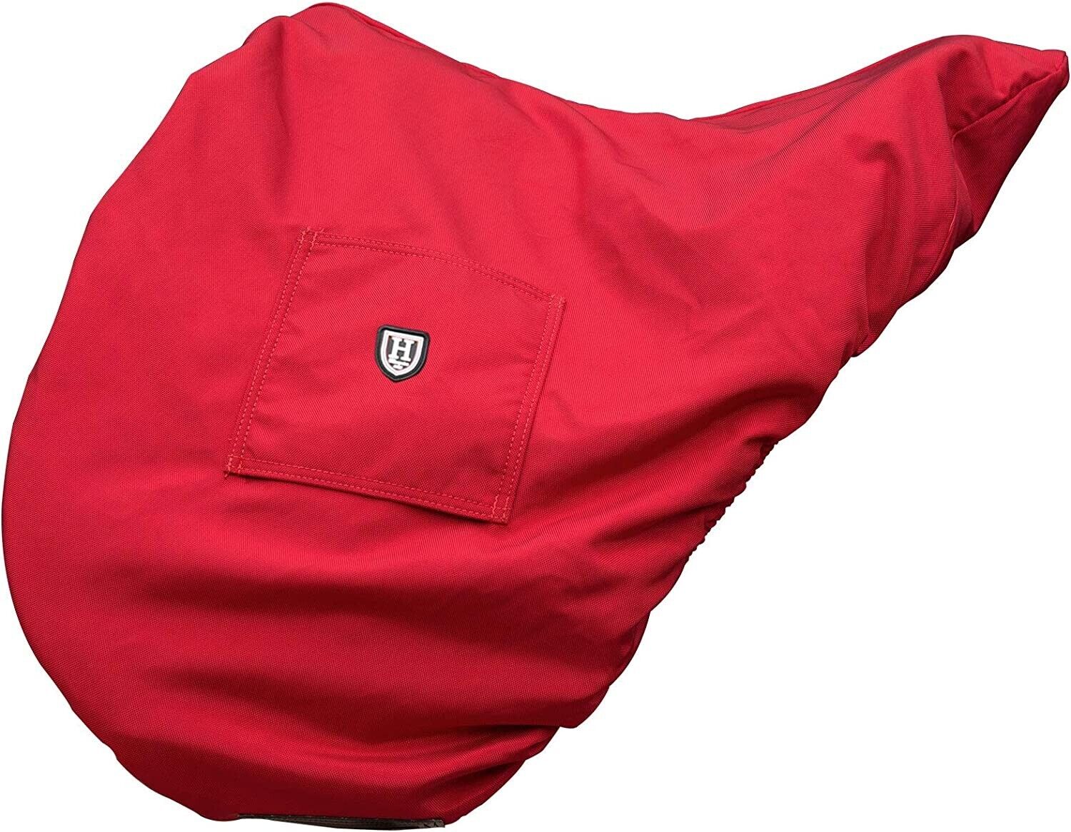 GP/CC Saddle Padded Cover Waterproof Dustfree Girth Holder Red Soft Fleece Lined - Fresh Stock Dated October 2025