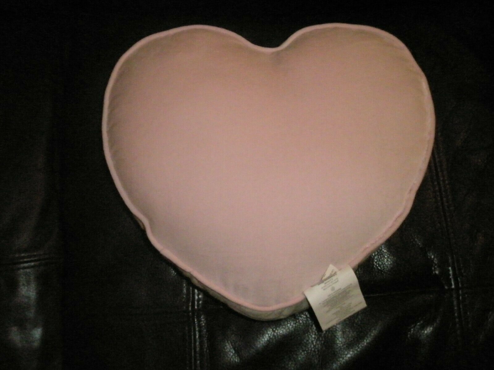 HTF Pottery Barn Kids Pink Velvet I Love You Heart Shaped Pillow Beautiful - Fresh Stock Dated October 2025