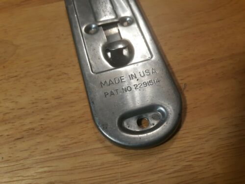 Vintage Razor Blade Scraper - Single Edge Blades Made In USA PAT No.2291514 - Fresh Stock Dated October 2025