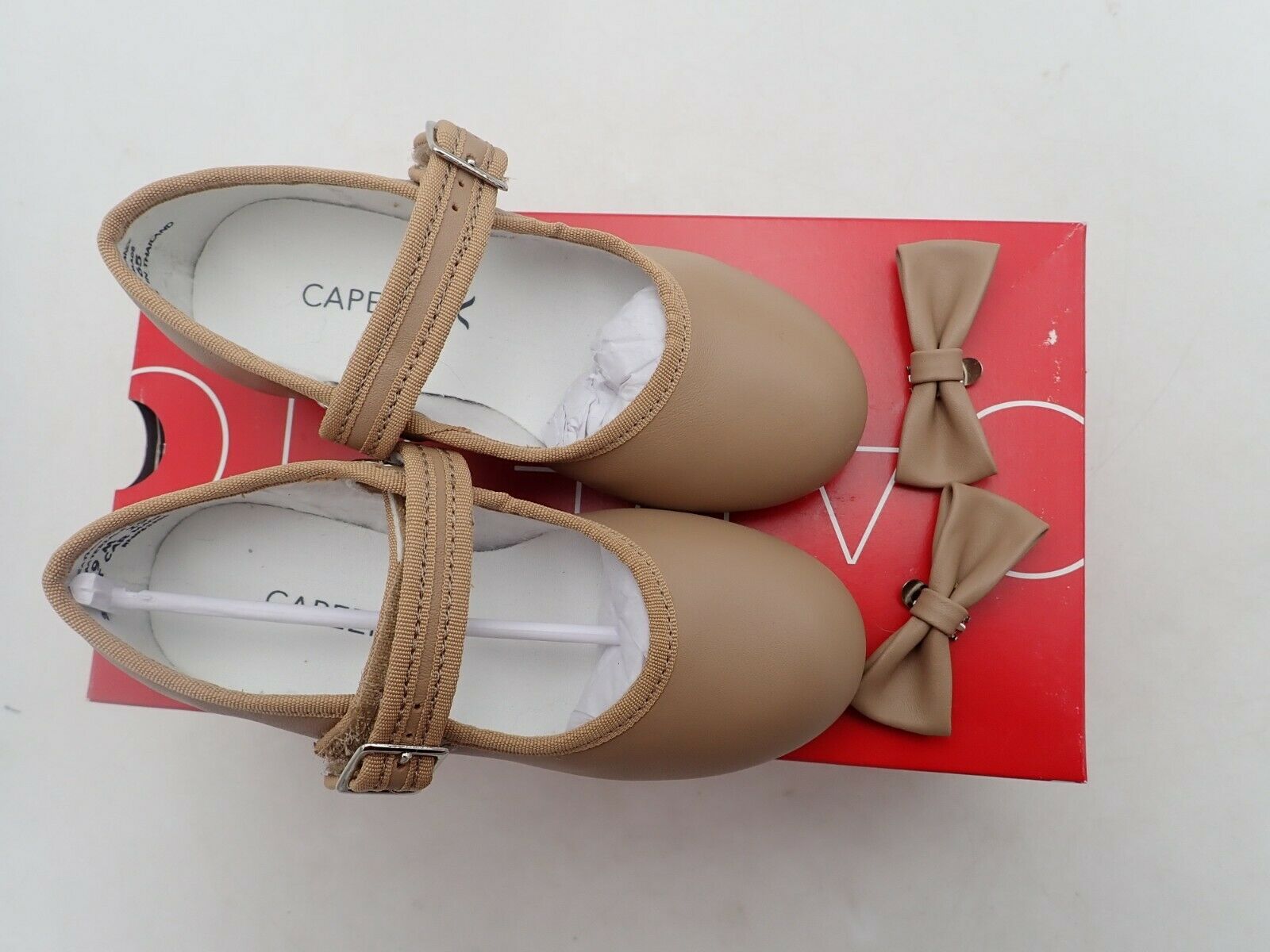 Capezio  Toddler-girls 3800 Mary Jane Tap Shoe , Caramel, 9 M Toddler - Fresh Stock Dated October 2025