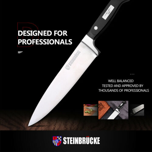 Kitchen Knife Chef Knives 8 inch German High Quality Stainless Steel - Fresh Stock Dated October 2025