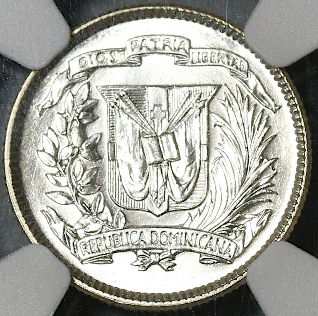1959 NGC MS 65 Dominican Republic Silver 10 Centavos Scarce Coin (21021402C) - Fresh Stock Dated October 2025