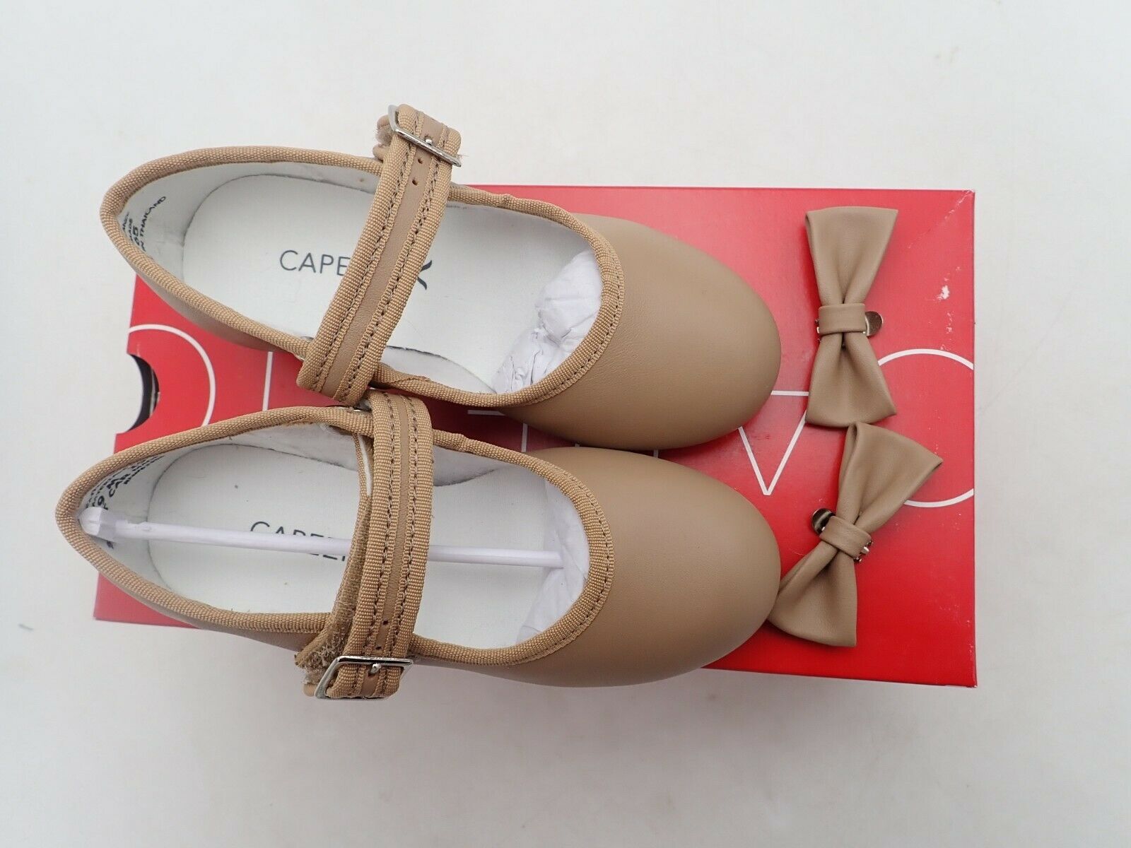 Capezio  Toddler-girls 3800 Mary Jane Tap Shoe , Caramel, 9 M Toddler - Fresh Stock Dated October 2025
