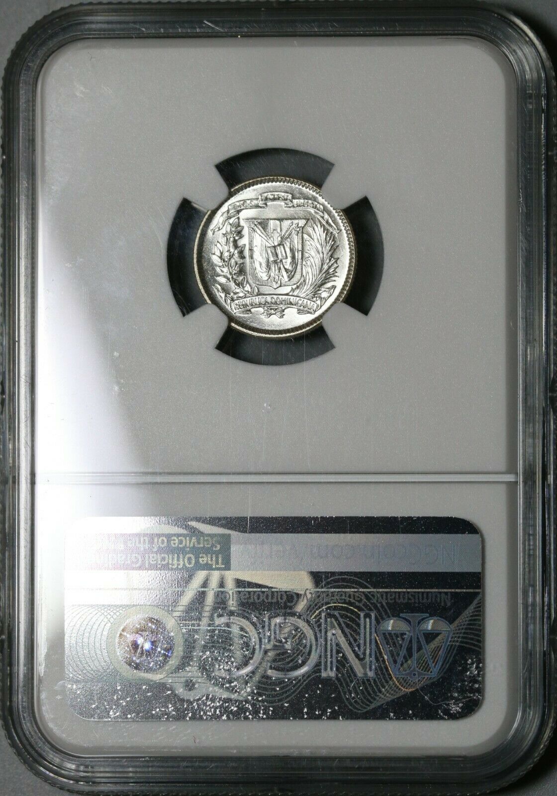 1959 NGC MS 65 Dominican Republic Silver 10 Centavos Scarce Coin (21021402C) - Fresh Stock Dated October 2025