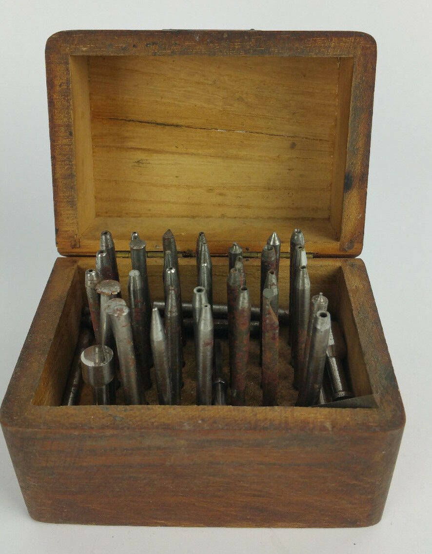G. BOLEY Watchmakers Staking Tools in Original Wooden Box Antique Vintage - Fresh Stock Dated October 2025