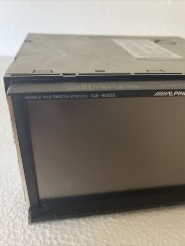 ALPINE IVA-W505 Mobile Media Station Tested Working No GPS Unit Included - Fresh Stock Dated October 2025