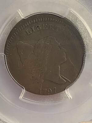 1797 Half Cent 1/2c Cent 1 Above 1 PCGS XF-40 Error Coin off center - Fresh Stock Dated October 2025