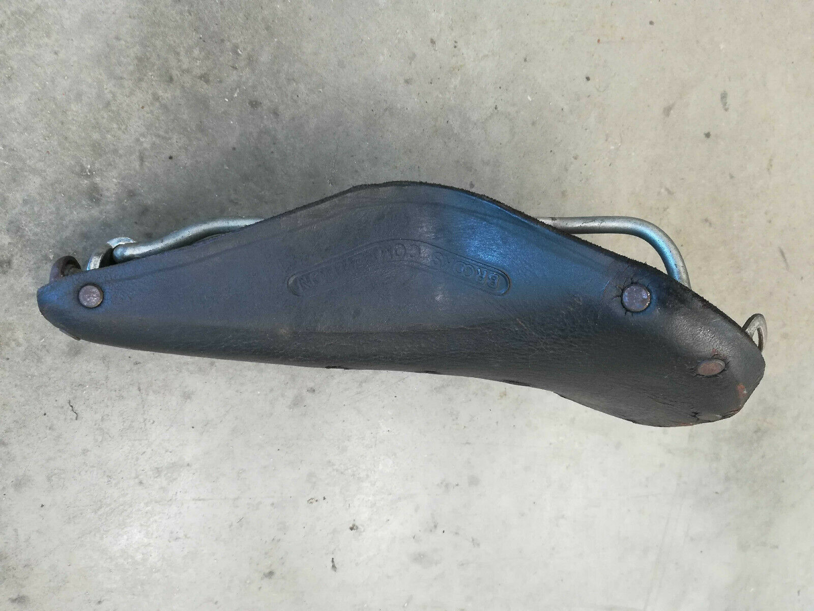 Brooks Competition Leather Saddle Eroica Vintage Made in England Charity - Fresh Stock Dated October 2025