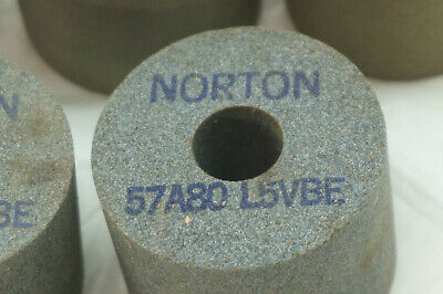 VINTAGE WATCHMAKER TOOLS NORTON GRINDING WHEELS 5 PC JEWELERS CLOCKMAKERS - Fresh Stock Dated October 2025