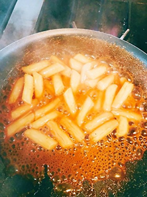 Instant Spicy Sweet Tteokbokki Rice Cake | Pack Of 2 Popular Korean Snack With A - Fresh Stock Dated October 2025