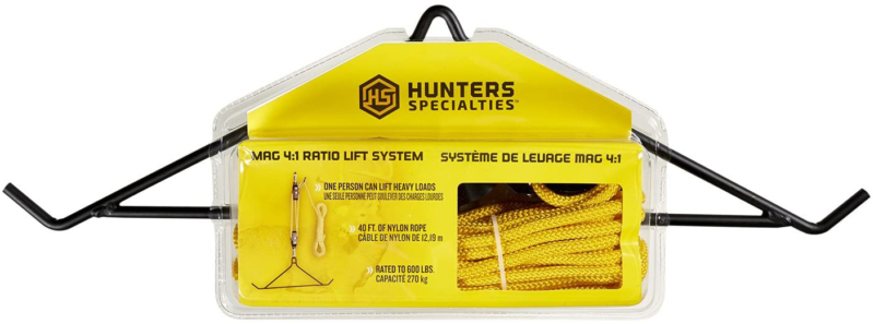 600 LBS Hunting Game Hoist Gambrel Hanger Deer Skinning Cleaning Pulley Lift Kit - Fresh Stock Dated October 2025
