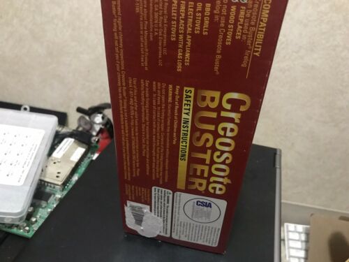 Pine Mountain Creosote Buster Chimney Cleaning Safety Firelog Lot of 3 - Fresh Stock Dated October 2025