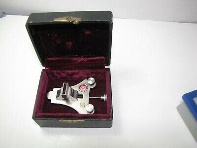 HR antique jeweler ruby jaw clamp level poising vise watch watchmaker tool w/box - Fresh Stock Dated October 2025