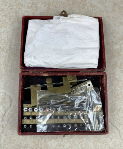 ANTIQUE VINTAGE WATCHMAKER TOOL BOX - Fresh Stock Dated October 2025
