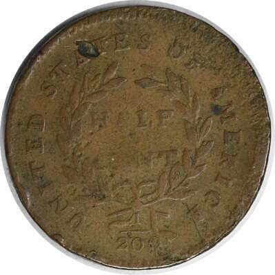 1794 Half Cent VF (Hits) Uncertified - Fresh Stock Dated October 2025