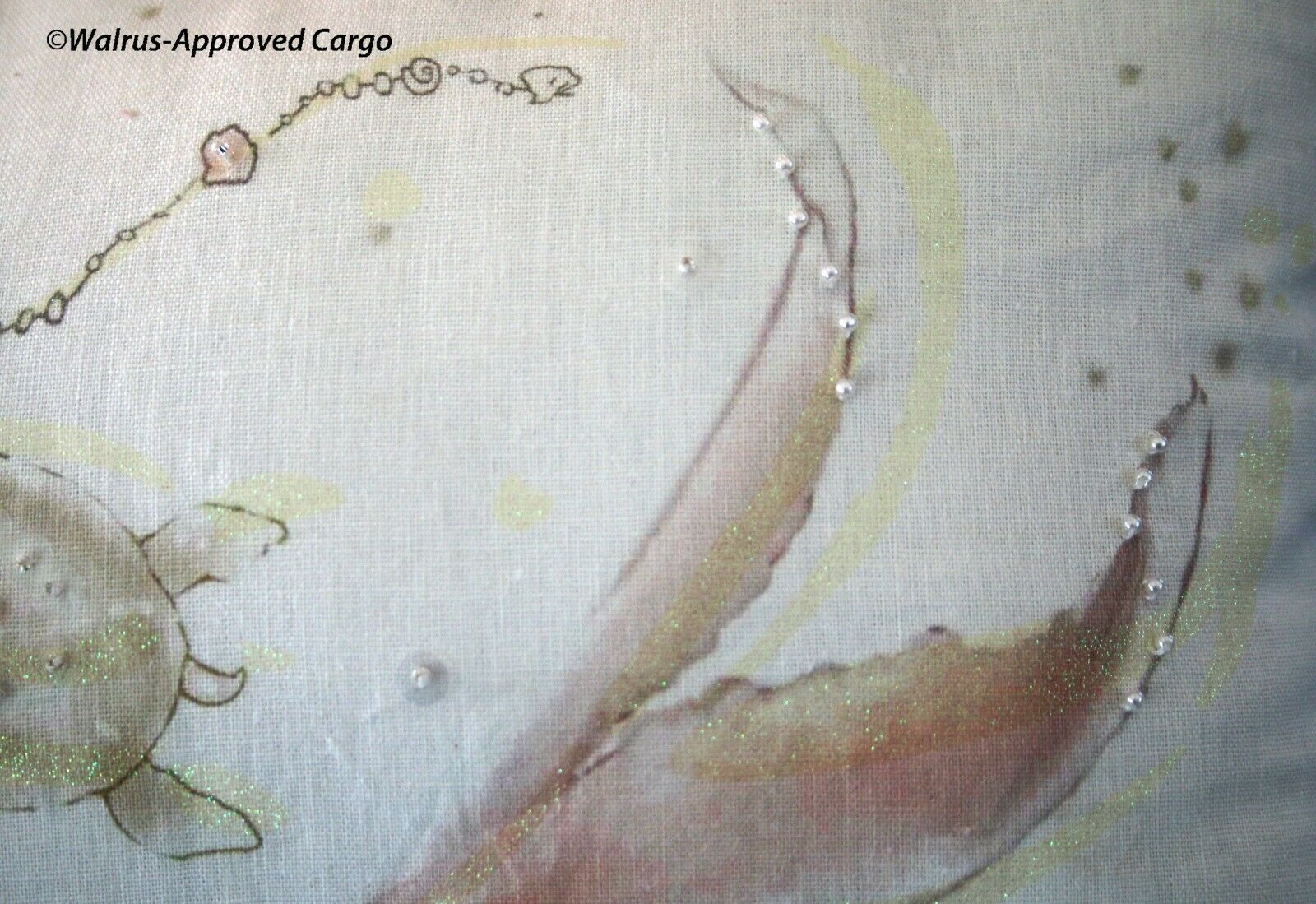 POTTERY BARN KIDS PAINTED MERMAID LUMBAR PILLOW -NWT- AN OCEAN OF MYTHICAL DÉCOR - Fresh Stock Dated October 2025