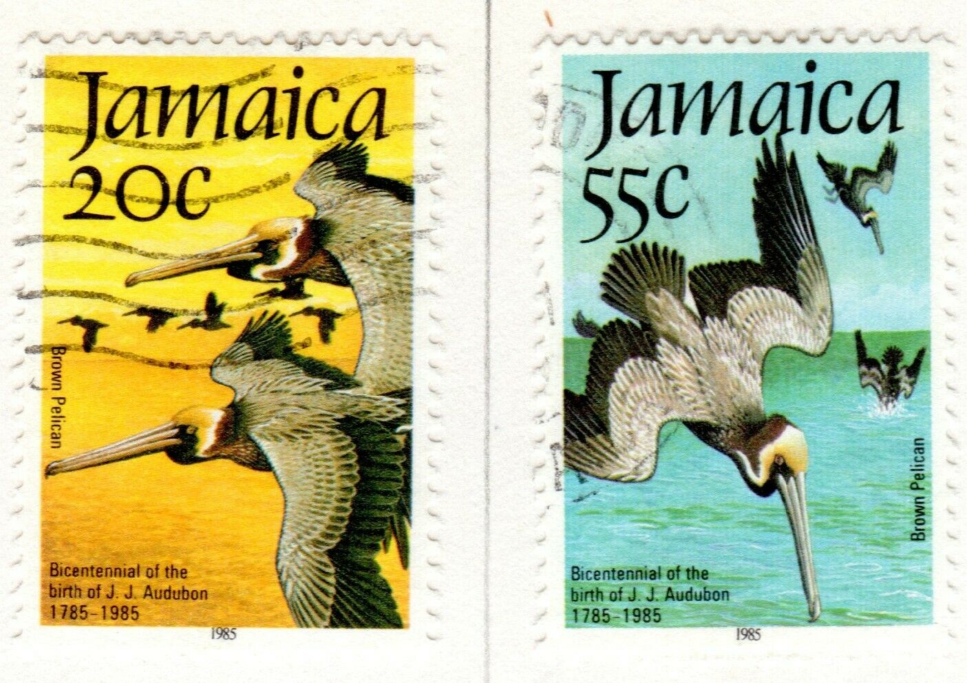 Jamaica Scott 573//617 Mostly Used on 3 Album Pages Issued 1984-1986 - Fresh Stock Dated October 2025
